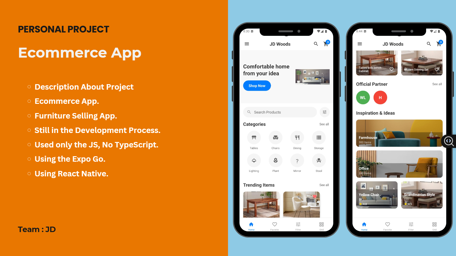 E-Commerce Mobile App